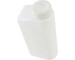 Mengfles Brandstof - Olie Tank - Motor Onderhoud - Lekvrije Sluiting - 600 ml - Wit