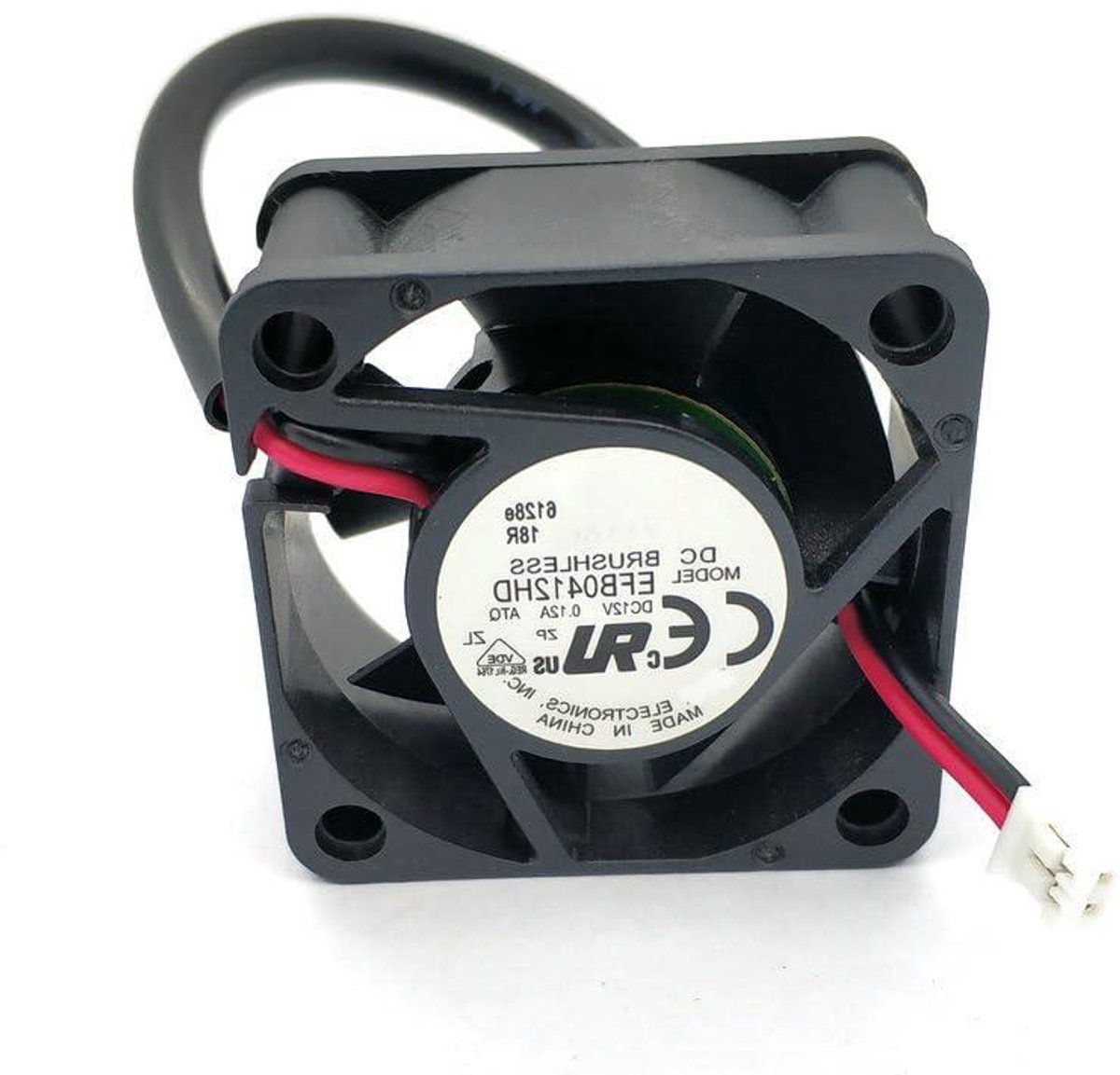 Koelventilator - PC Ventilator - Computer Koeling - 2 Draden - 40x40x20mm - Zwart