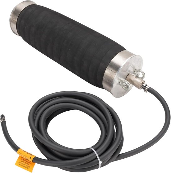 Opblaasbare Pijlstops - Leiding Dichter - Pijpleiding Testen - Hoge Duurzaamheid - 12.3 x 47.5 cm - Zwart — afbeelding 2