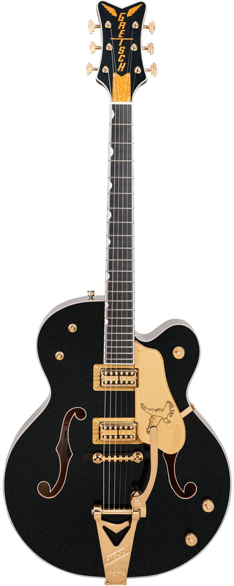 Gretsch G6136TG-58 Limited Edition 1958 Custom Falcon Bigsby Emerald Night - Semi-akoestische gitaar