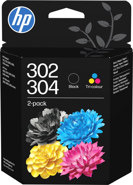 HP 302/304 Cartridge Combo Pack