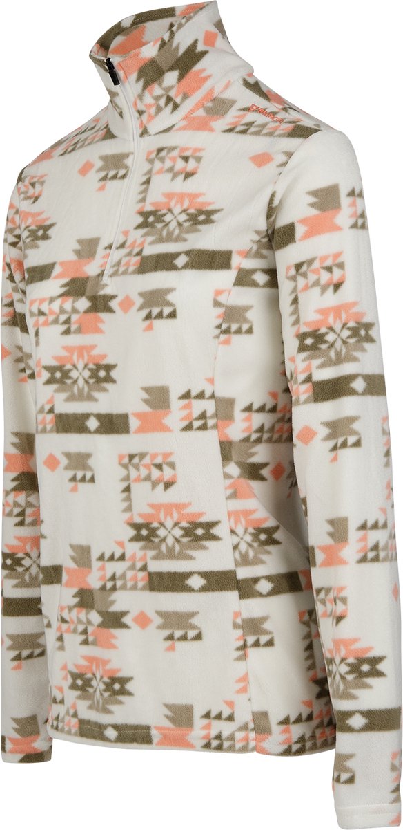Brunotti Misma-Print Dames Fleece Leopard Snow Arctic Desert Flower