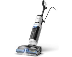 Tineco FLOOR ONE S6 Stretch Steam Plus - Nat en droog stofzuiger en dweil - 160°C BoostStoom technologie - Anti-Tangle Design - FlashDry zelfschoonmaak routine - Bedrade Steam Cleaner voor opgedroogde vlekken