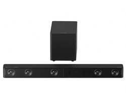 ULTIMEA Poseidon M60 Boom – 5.1 Soundbar voor tv met Dolby Atmos , Subwoofer, App Bediening, Zwart