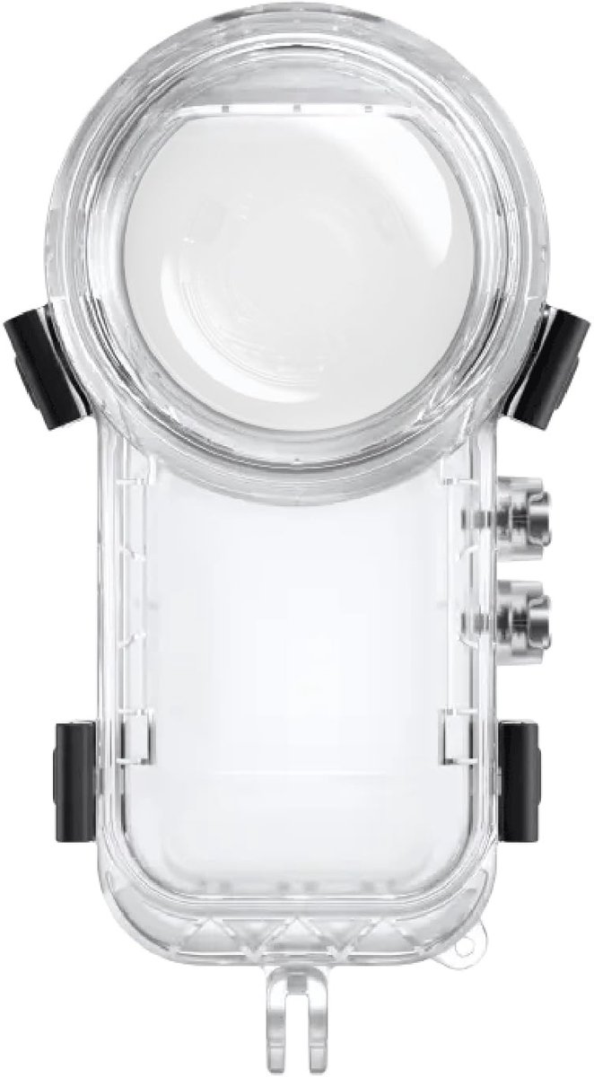 Allecto - Onzichtbare duikhoes - Waterdicht tot 50 m - Ideaal voor onderwaterfotografie - Transparante behuizing - Perfect voor Insta360 X3 - Inclu...