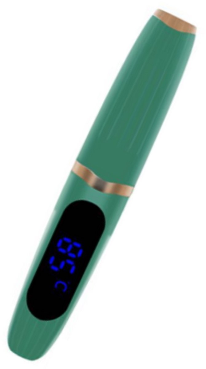 Groen Oplaadbare Elektrische Wimpervormer - Digitale Wimperkruller, Make-up Gereedschap