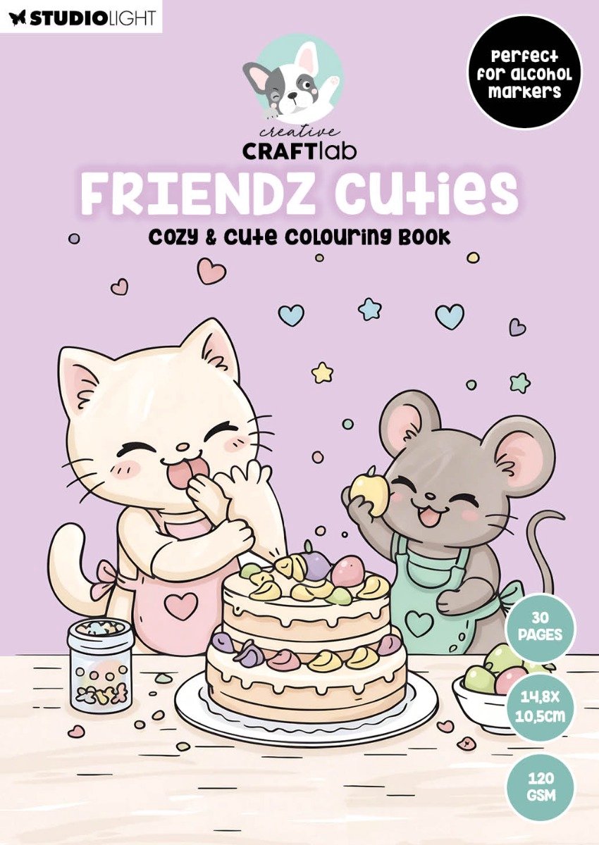 Coloring book Friendz cuties