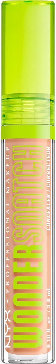 NYX Professional Make Up Wonder Snatch Concealer - Tot 24 uur hydratatie - Waterproof en veegvast - Light Ivory