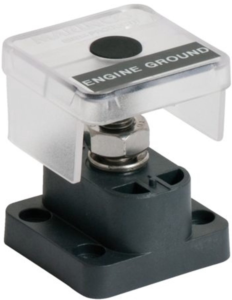 Vermogensklem 10mm stud