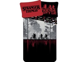 Stranger Things Dekbedovertrek 140 x 200 cm - 70 x 90 cm