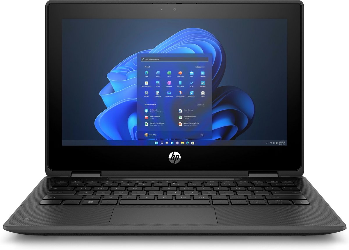 HP ProBook x360 Fortis 11 G9 - 2-in-1 Laptop met Touchscreen - Ideaal voor Studie & Thuisgebruik - 11.6 inch - 256GB SSD - Windows 11 — afbeelding 2