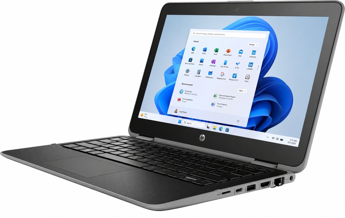 HP ProBook x360 11 G3 EE - 2-in-1 Laptop met Touchscreen - Ideaal voor Studie & Thuisgebruik - 11.6 inch - 256GB SSD - Windows 11 — afbeelding 5