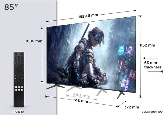 TCL 85T8D (3/5)