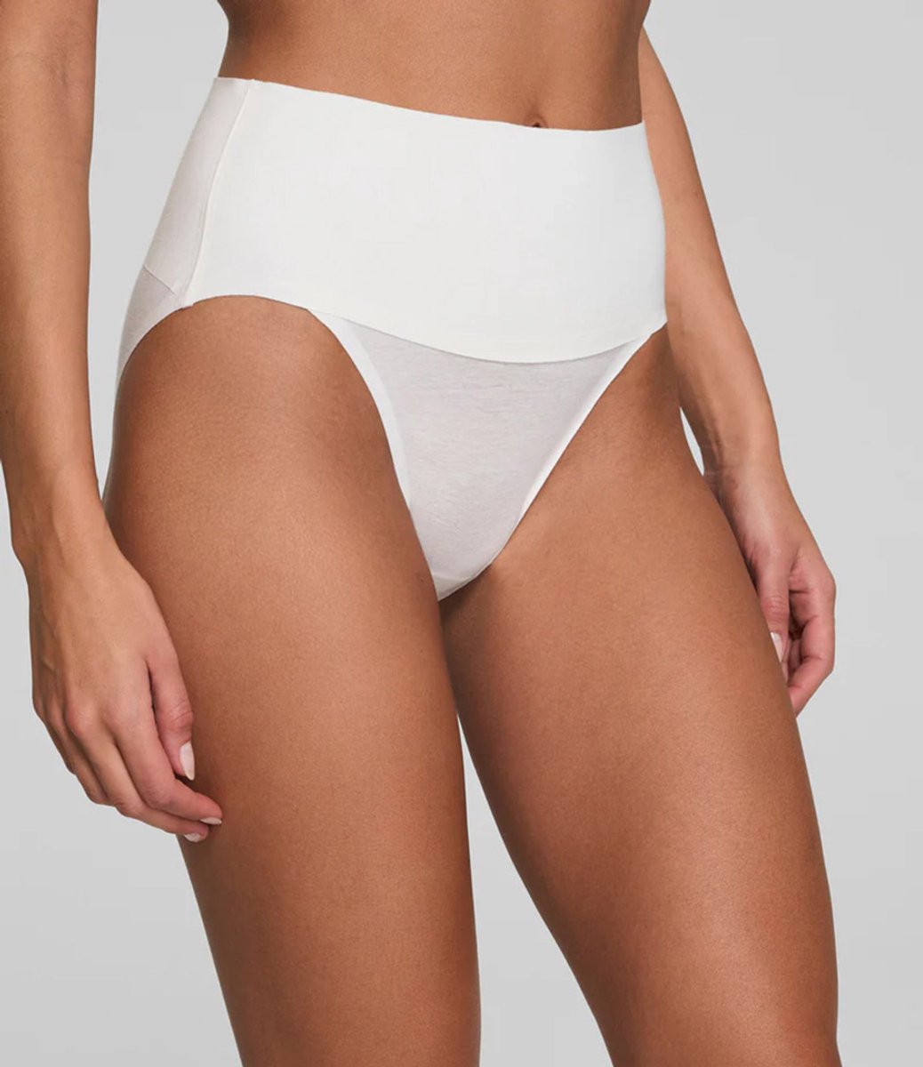 Undietectable Supima Cotton Hi-Leg Brief | Poeder Wit