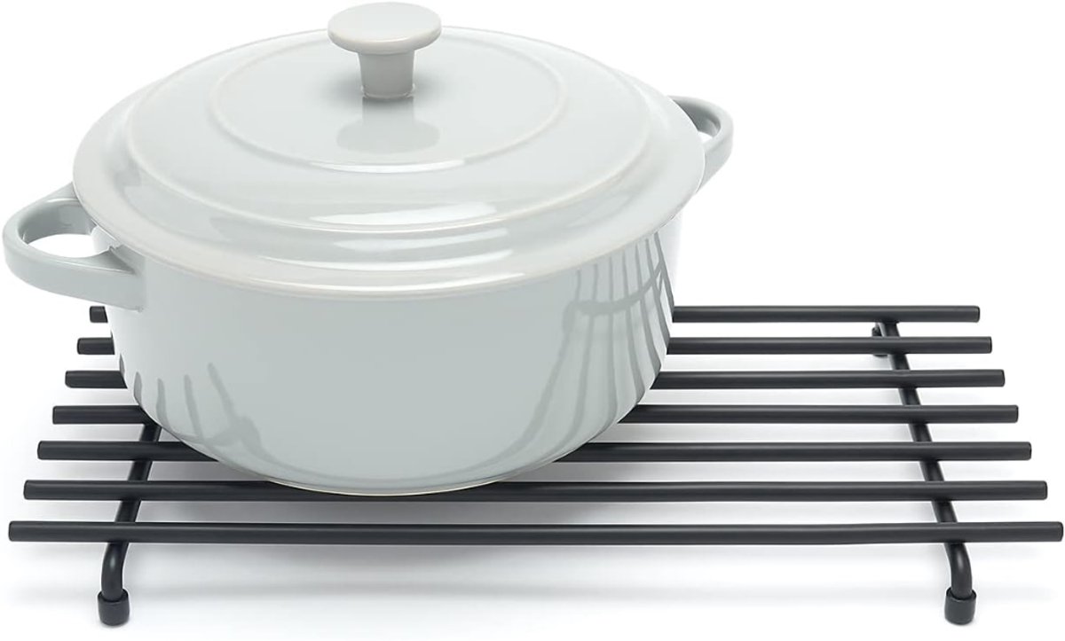 VLSelect®Onderzetters pannen - Hittebestendig - Pannenlappen - Geleegerd Staal