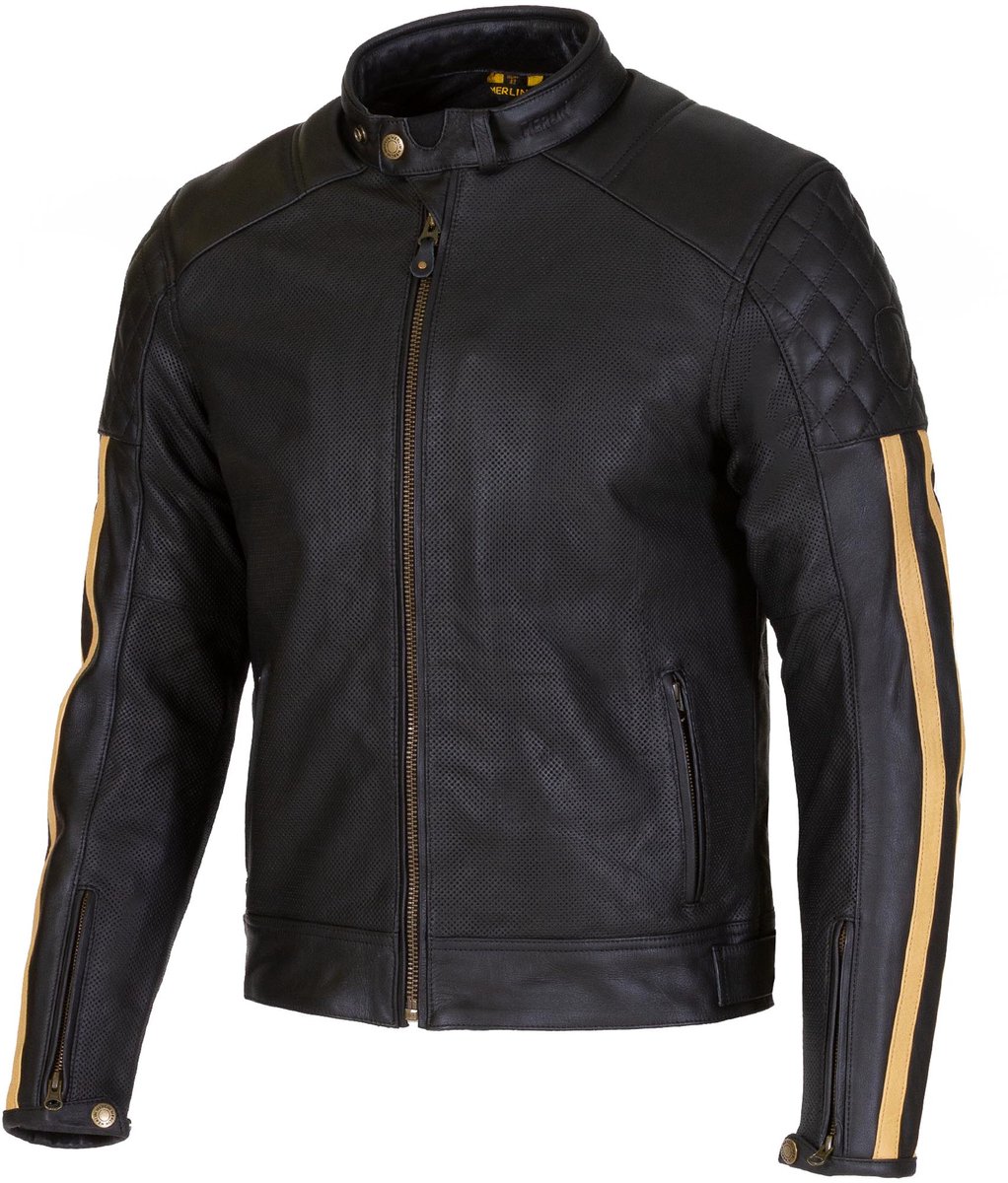 Merlin Icon D3O geperforeerde motorleren jas -