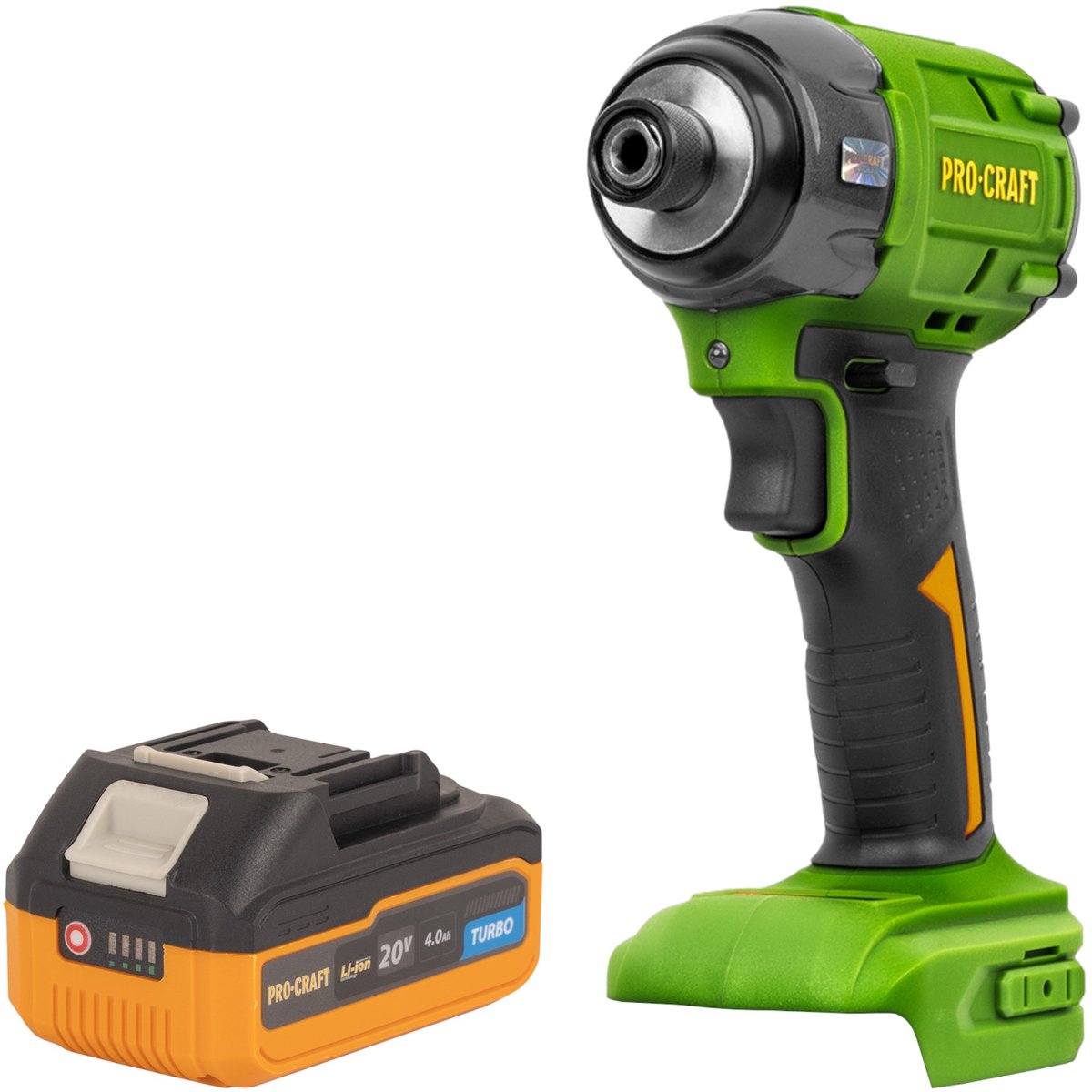 Procraft PS22bb accu slagmoersleutel 20 V 230 Nm 1/2" borstelloos + 1x accu 4,0 Ah - zonder lader