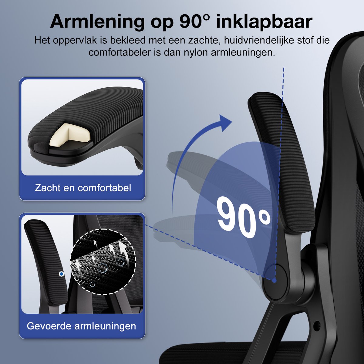 Hiaonyx bureaustoel - ergonomische bureaustoel voor - afbeelding 3