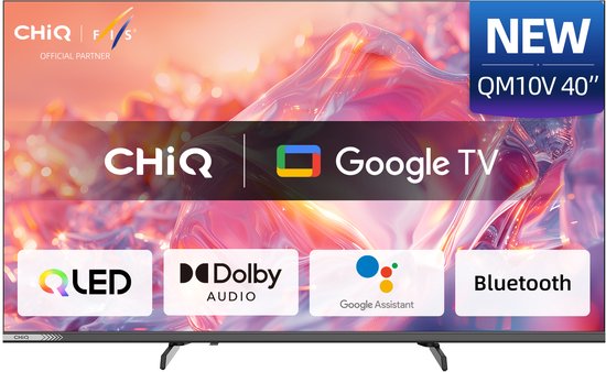 CHiQ L40QM10V Smart TV 40 Inch QLED Pro FHD 1080P - CHiQ - €229,00