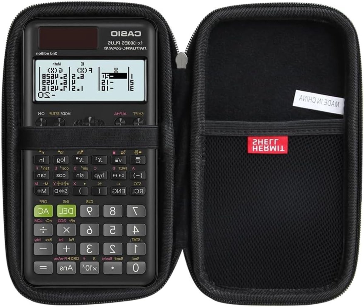 Reis Etui voor Casio Wetenschappelijke Rekenmachines - Bescherming, Draagbaar en Duurzaam