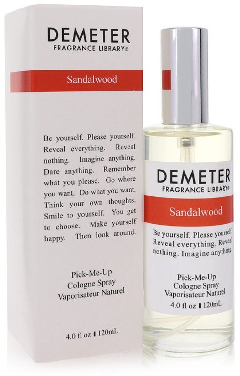 Demeter 120 ml - Sandalwood Cologne Spray Damesparfum