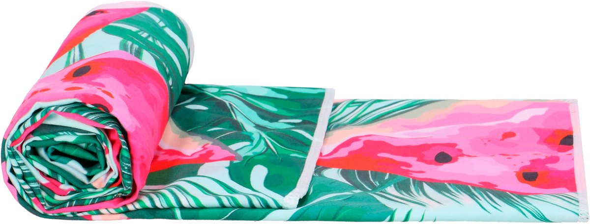 Actiget® Strandlaken | Badlaken | Strandhanddoek | Microvezel | 180 x 100 cm | Roze