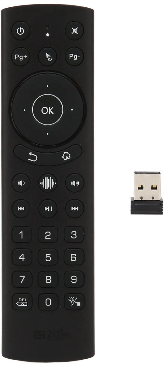 Allecto - Bluetooth Afstandsbediening - Universale afstandsbediening met backlight - Geschikt voor TV en projector - Eenvoudig in gebruik - Compati...