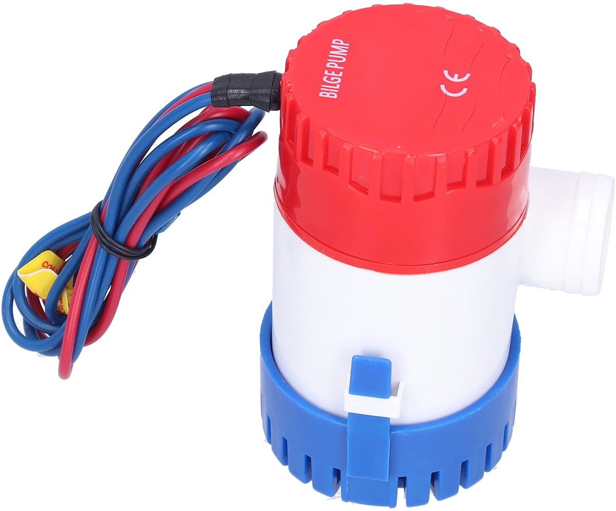 Spacnana 12V 24V Bilge Pump 1100 GPH - Stille, Duurzame en Efficiënte Onderwaterpomp voor Diverse Toepassingen