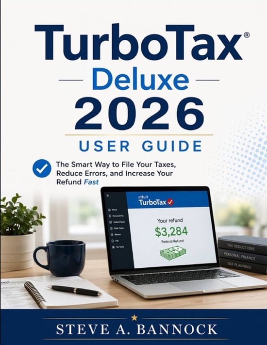 TurboTax Deluxe 2026 User Guide - cover