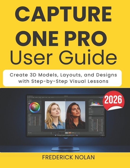 Capture One Pro User Guide 2026 - cover