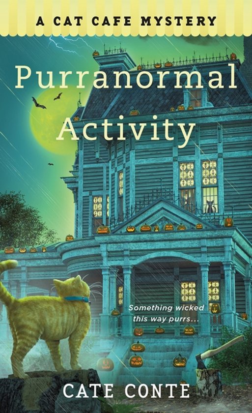 Cat Cafe Mystery- Purranormal Activity - cover