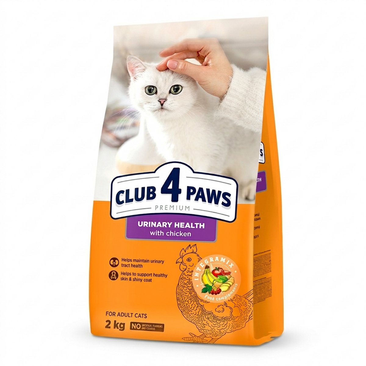 Club 4 Paws CLUB 4 PAWS Premium volwassen kat droogvoer voor urineweggezondheid - 2kg