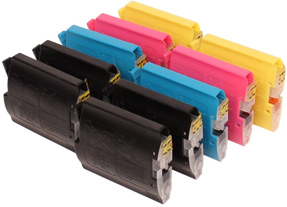 Brother - 10-Pack Inktcartridge - DCP770CW - Cyaan - Huismerk - geschikt voor LC970, LC1000, DCP130C, DCP330C, DCP330CN, DCP350C, DCP350CJ, DCP350, DCP353C, DCP357C, DCP520, DCP525C