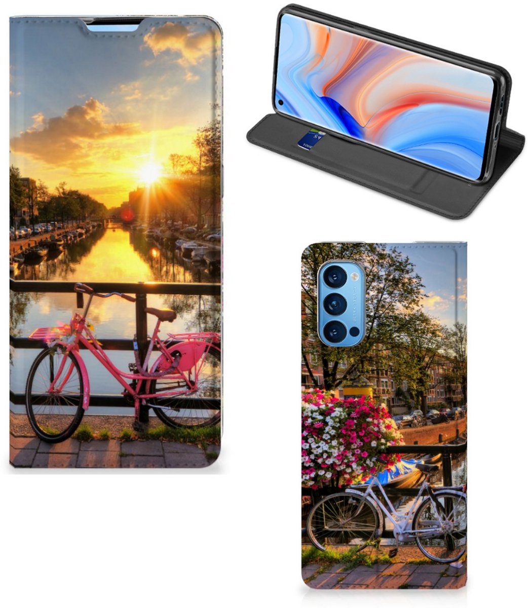 OPPO Reno4 Pro 5G Book Cover Amsterdamse Grachten