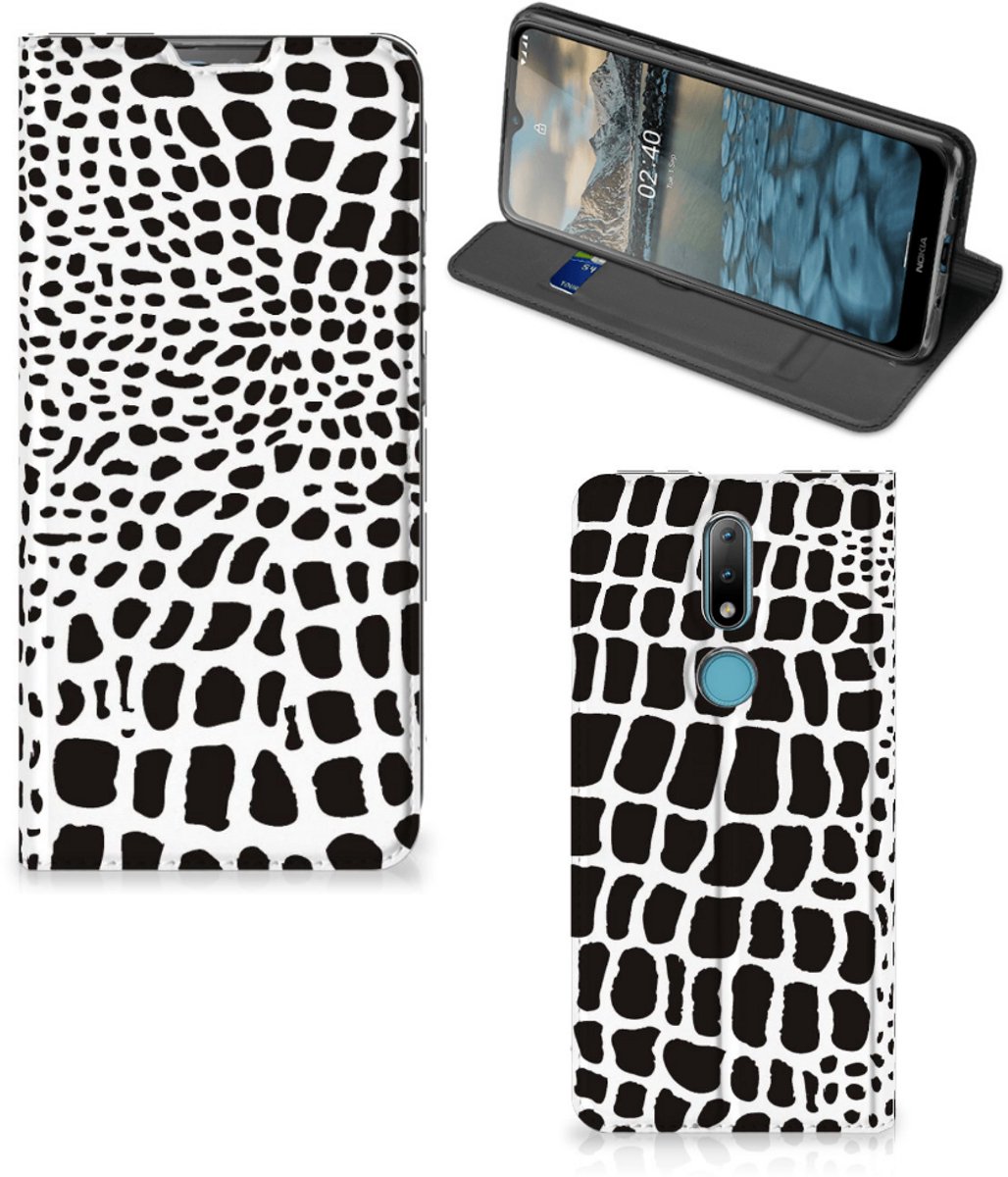 Nokia 2.4 Hoesje maken Slangenprint