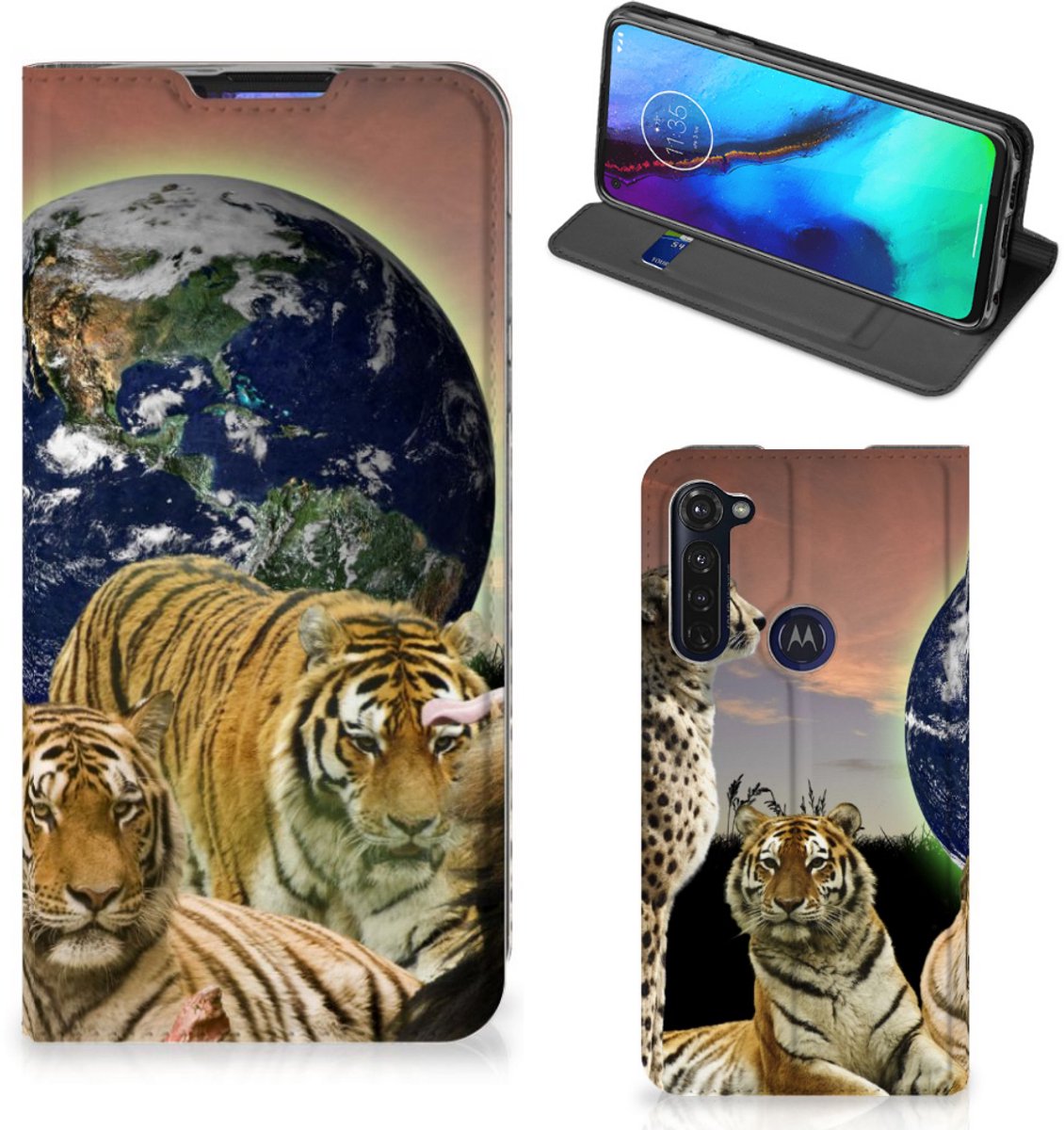 Motorola Moto G Pro Hoesje maken Roofdieren