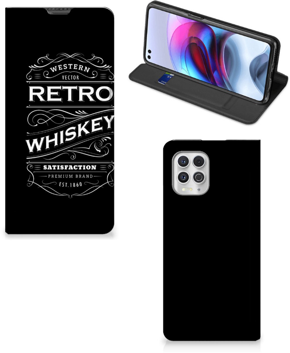 Motorola Moto G100 Flip Style Cover Whiskey