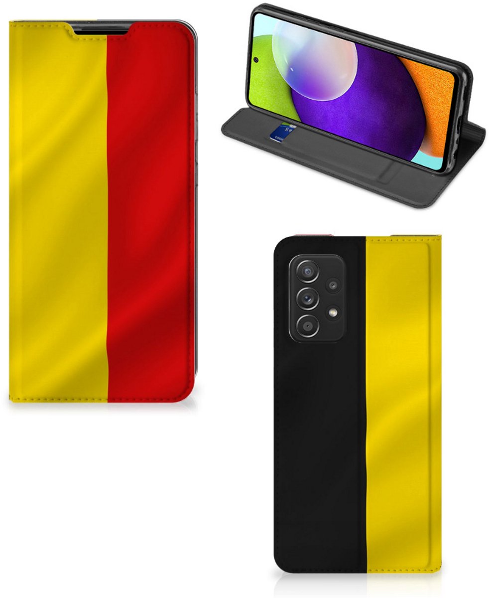 Samsung Galaxy A52 Standcase Belgische Vlag