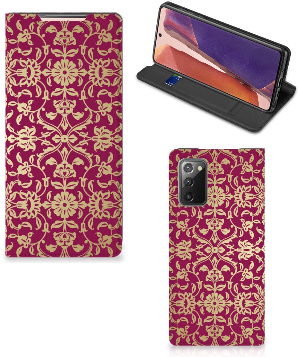 Telefoon Hoesje Samsung Galaxy Note20 Barok Pink
