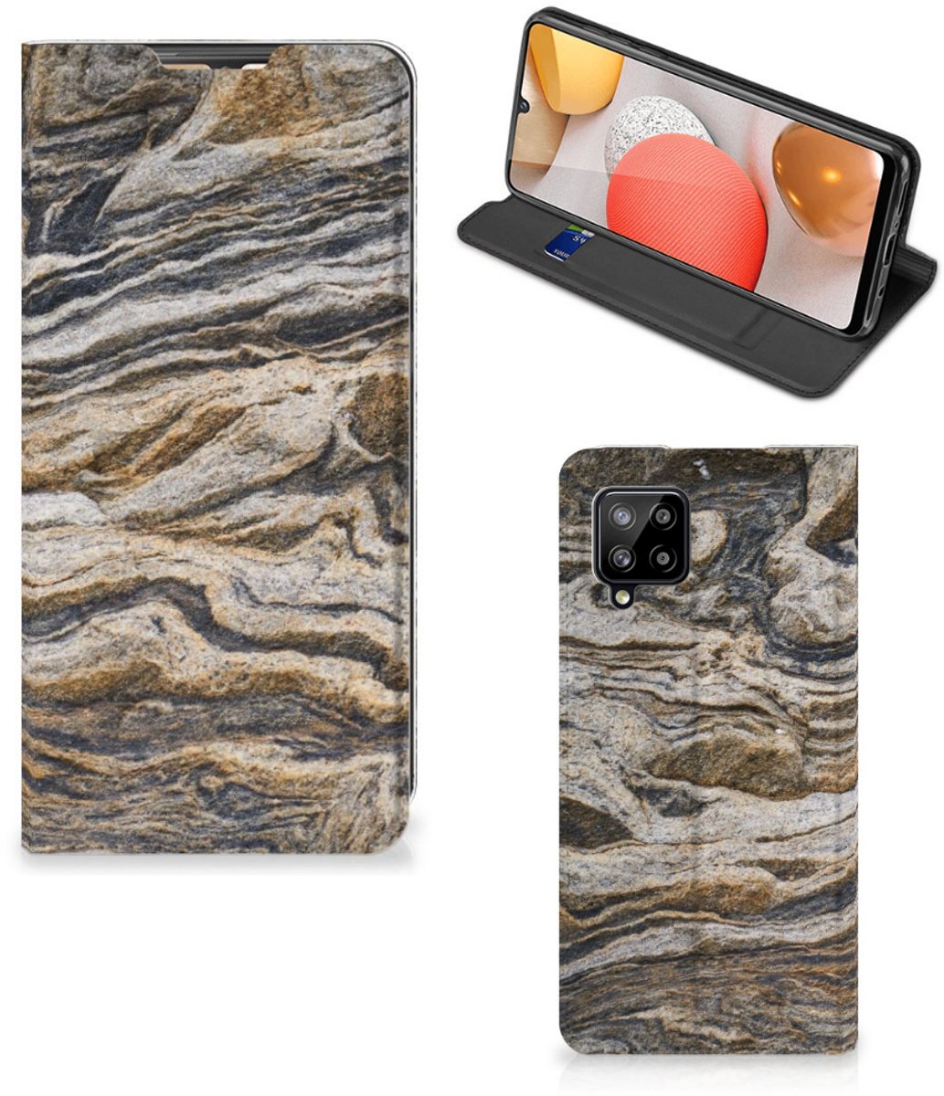 Samsung Galaxy A42 Standcase Steen
