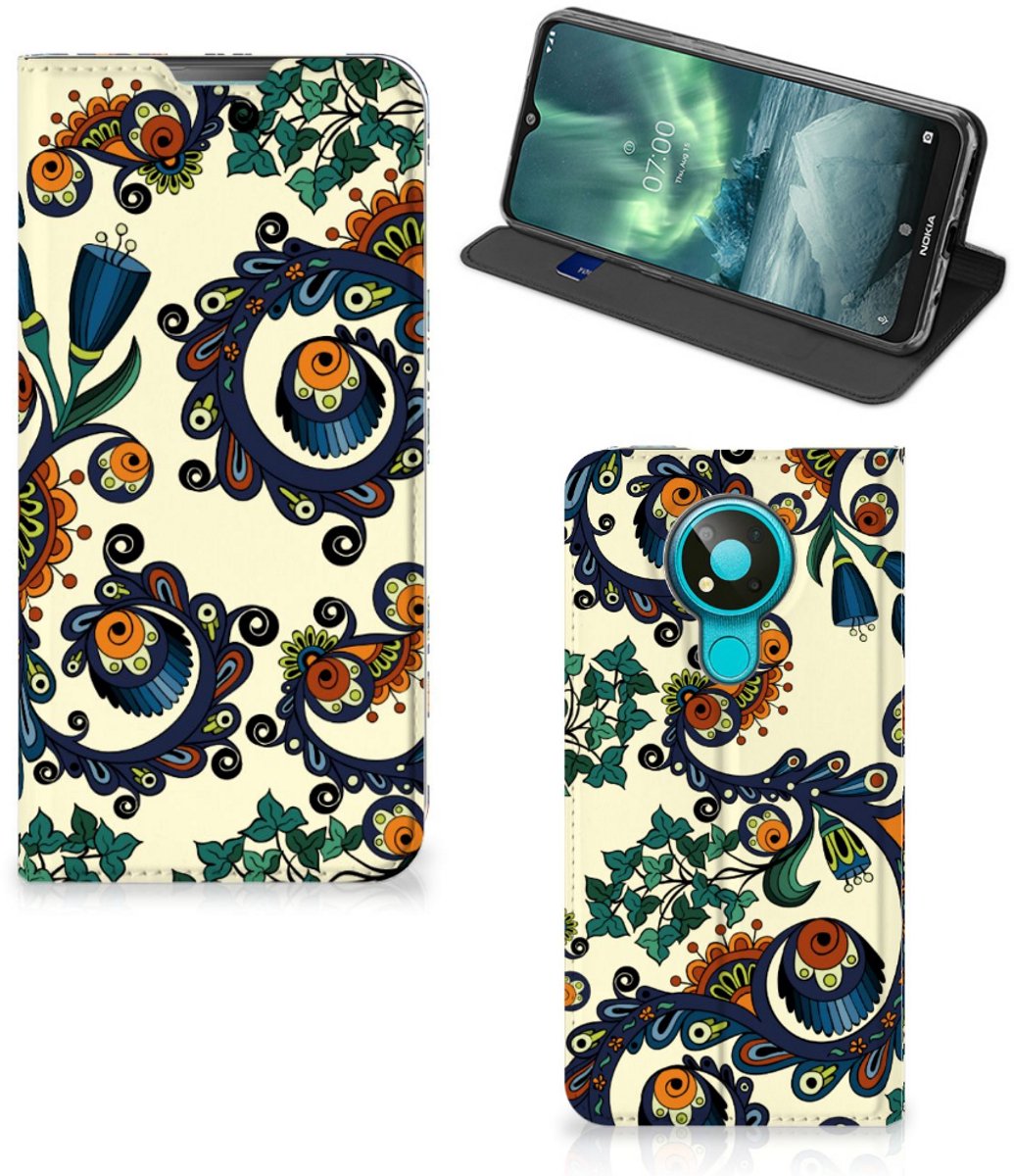 Telefoon Hoesje Nokia 3.4 Barok Flower