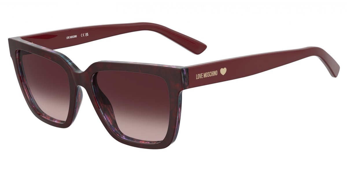 Moschino Love MOL087/S Burgundy 2 55/17/140 WOMAN Zonnebrillen