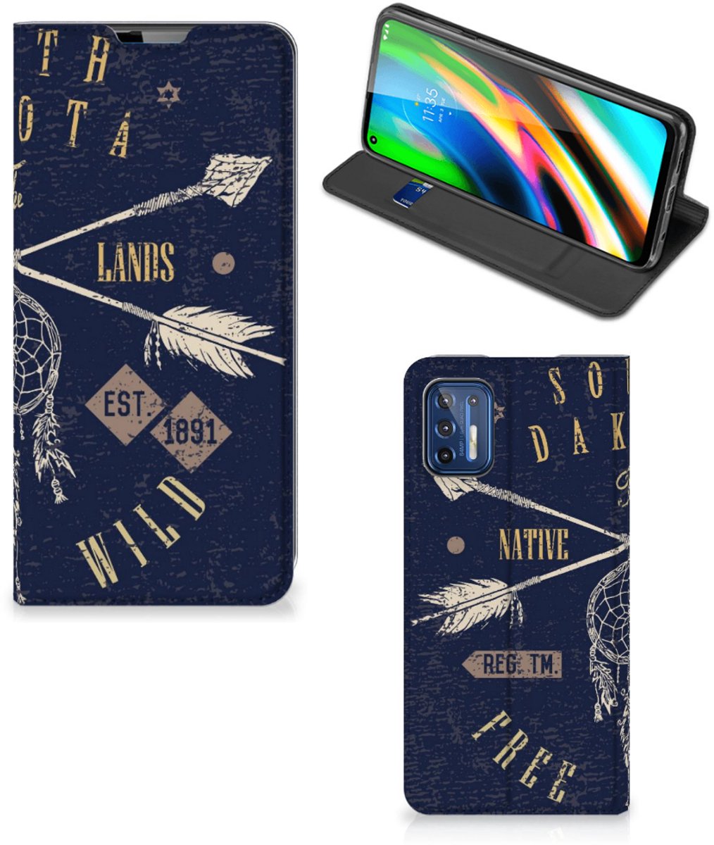 Motorola Moto G9 Plus Book Cover South Dakota