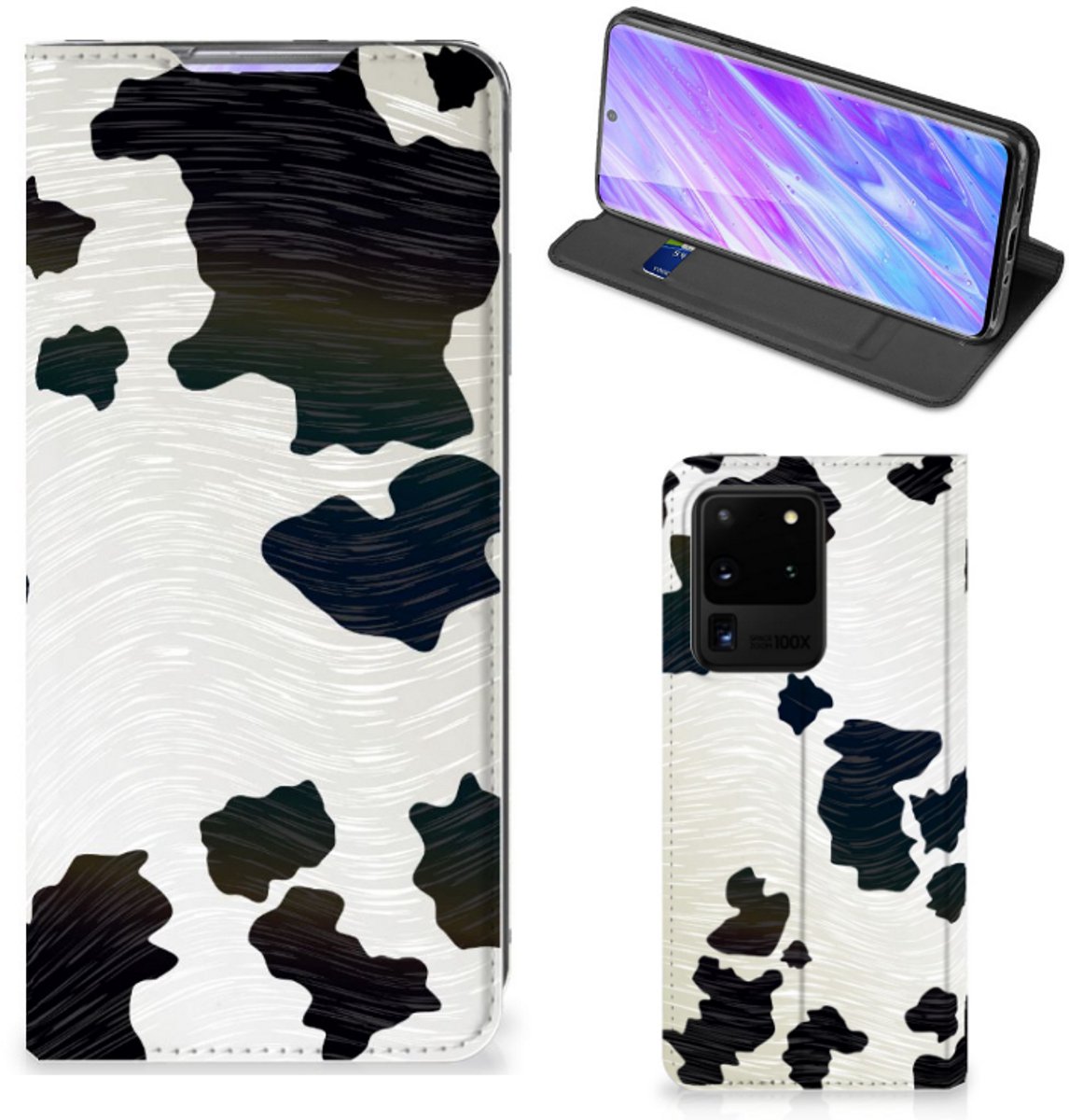 Samsung Galaxy S20 Ultra Hoesje maken Koeienvlekken
