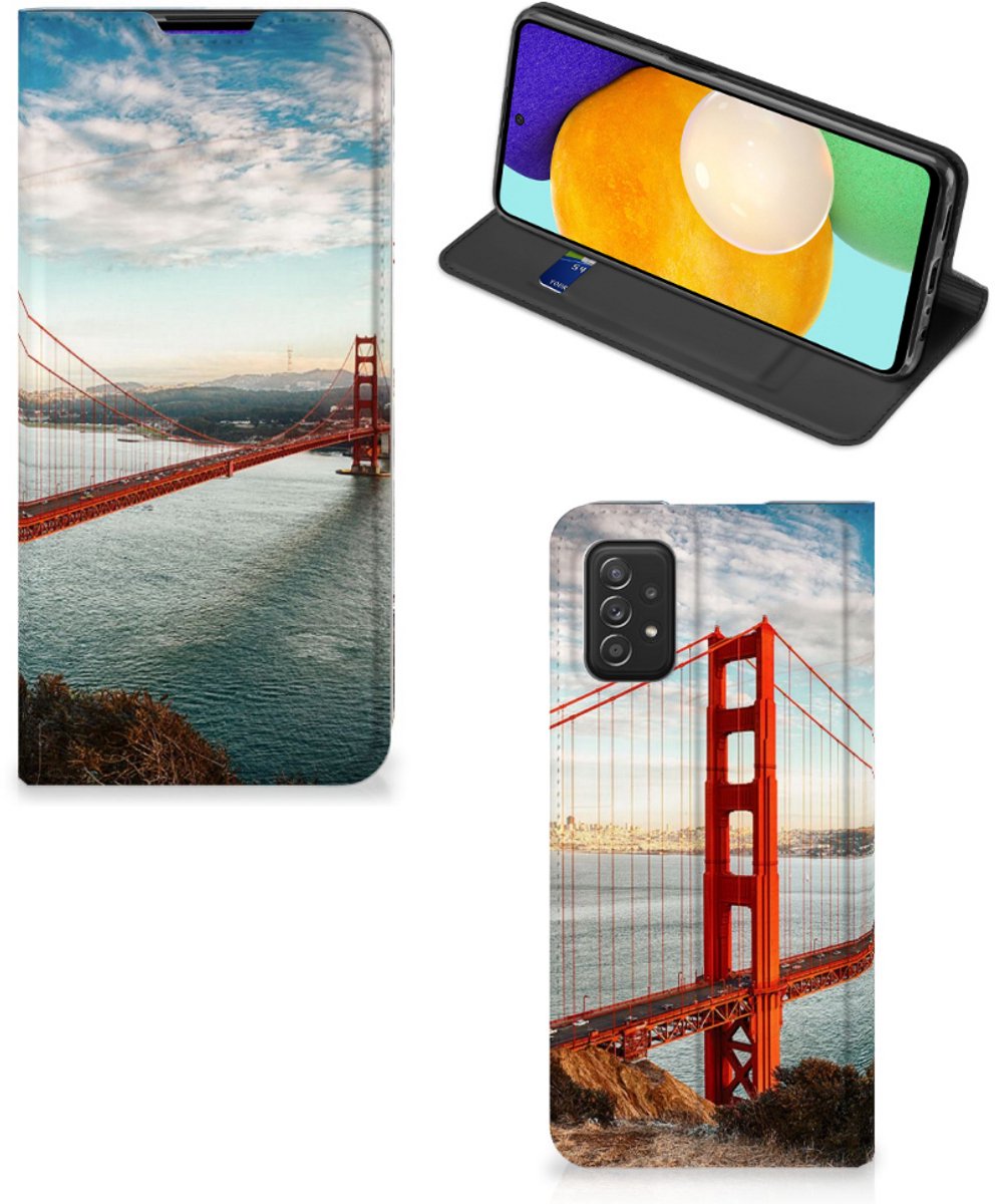 Samsung Galaxy A03s Book Cover Golden Gate Bridge