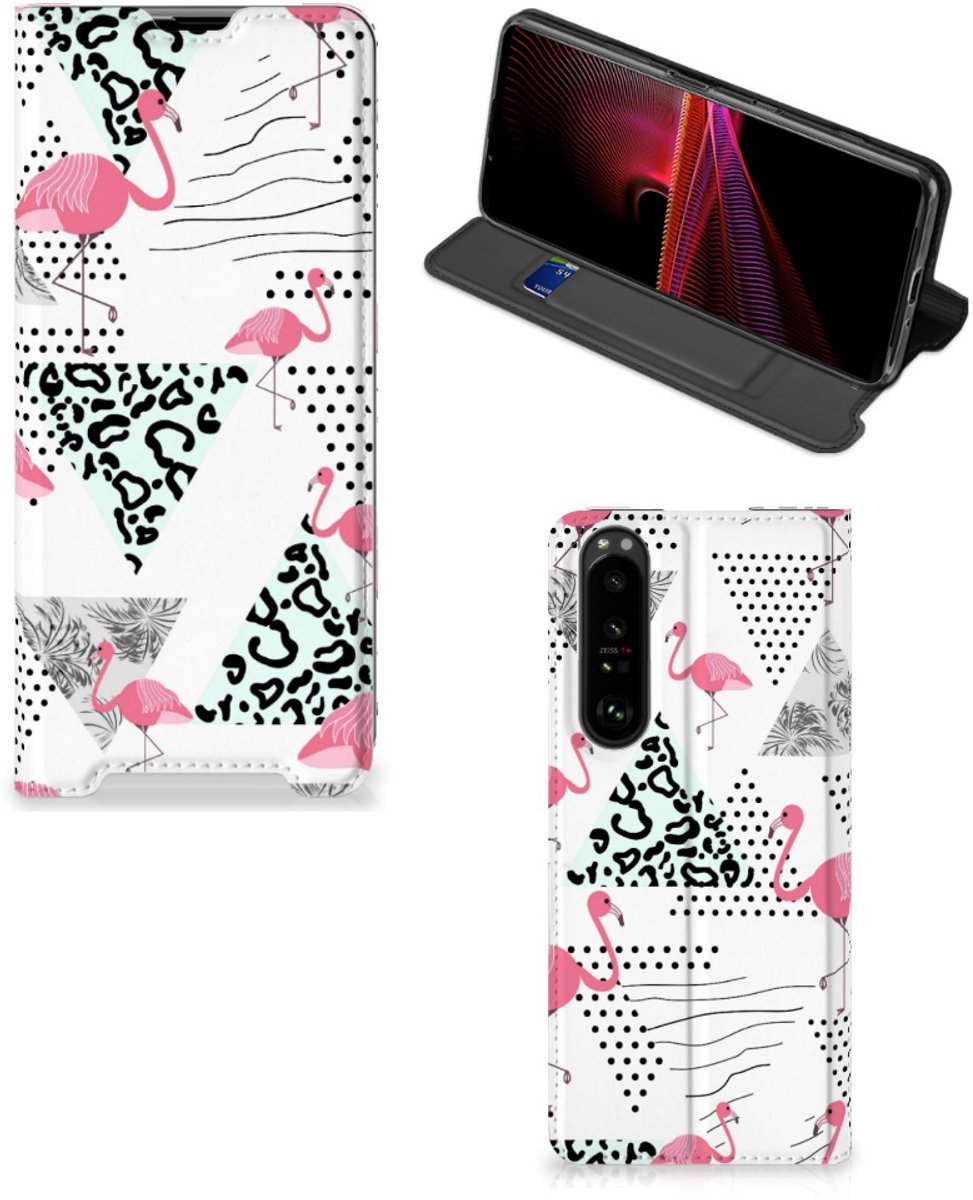 Sony Xperia 1 III Hoesje maken Flamingo Triangle