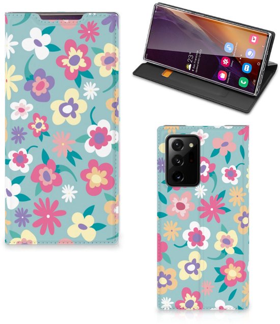 Étui pour téléphone portable Samsung Galaxy Note 20 Étui photo Ultra design Flower Power