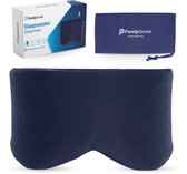 Masque de sommeil PurelyGoods® - Masque pour les yeux - Occultant - Masque de sommeil - Homme et femme - Katoen - Bleu foncé