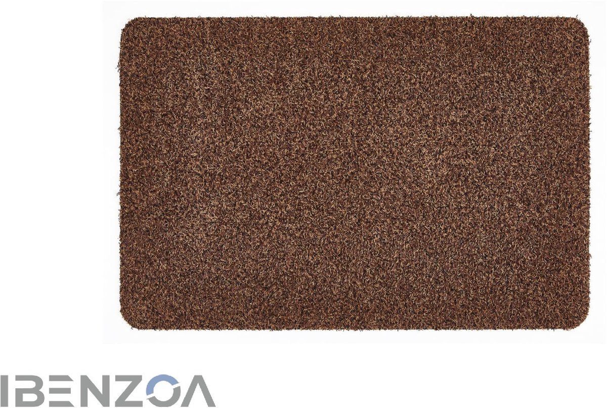 Ibenzoa Deurmat - Bruin - 60x100 cm - Katoen