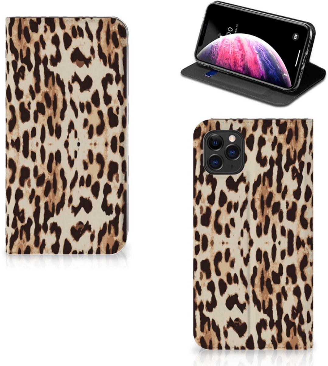 Apple iPhone 11 Pro Max Hoesje maken Leopard